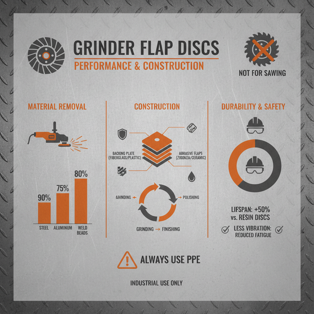 Comprehensive Guide to Grinder Flap Discs for Metalworking Applications