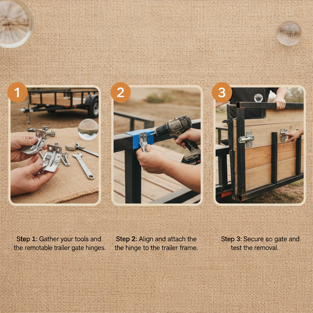 Comprehensive Guide to Removable Trailer Gate Hinges for Enhanced Utility