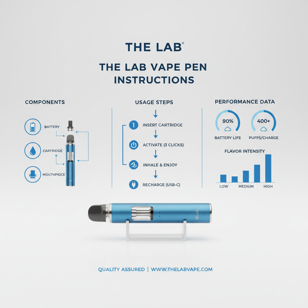 The Lab Vape Pen Instructions A Comprehensive Guide to Safe and Optimal Use