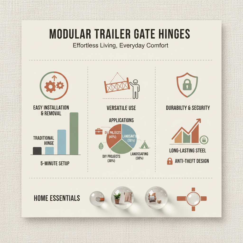 Comprehensive Guide to Removable Trailer Gate Hinges for Enhanced Utility