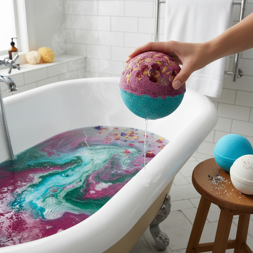 Unlock Relaxation How to Use Bath Bombs for a Luxurious Spa Experience