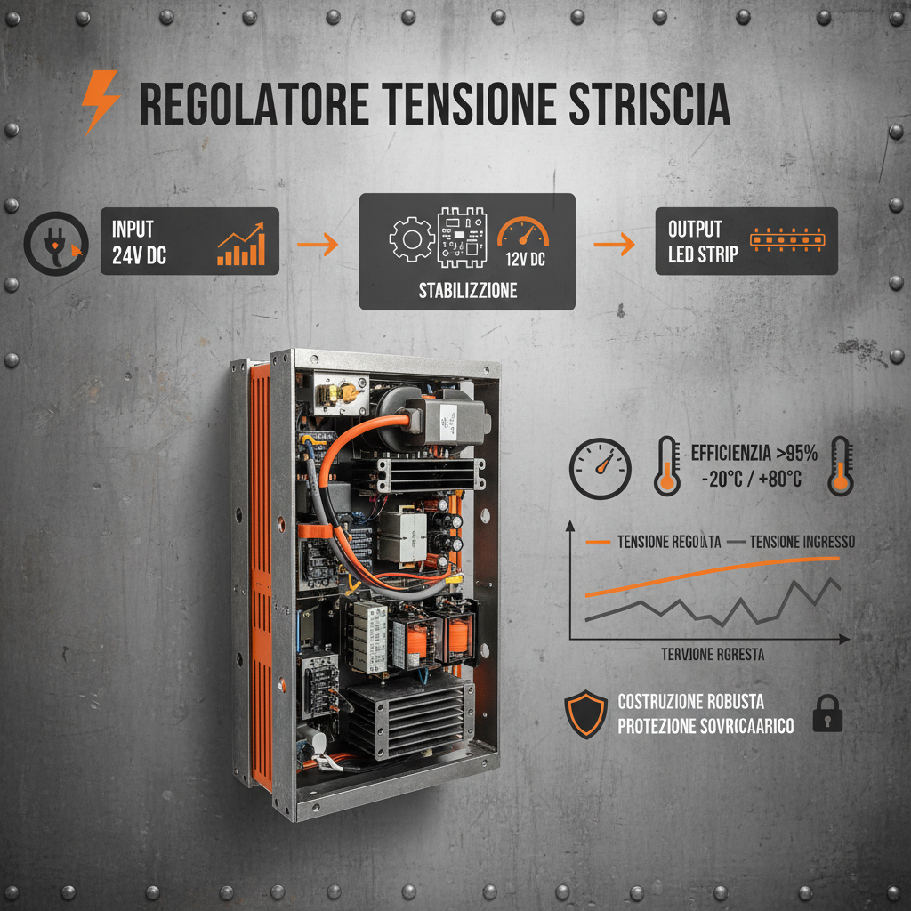 Understanding the Regolatore Tensione Striscia for Optimal LED Strip Performance