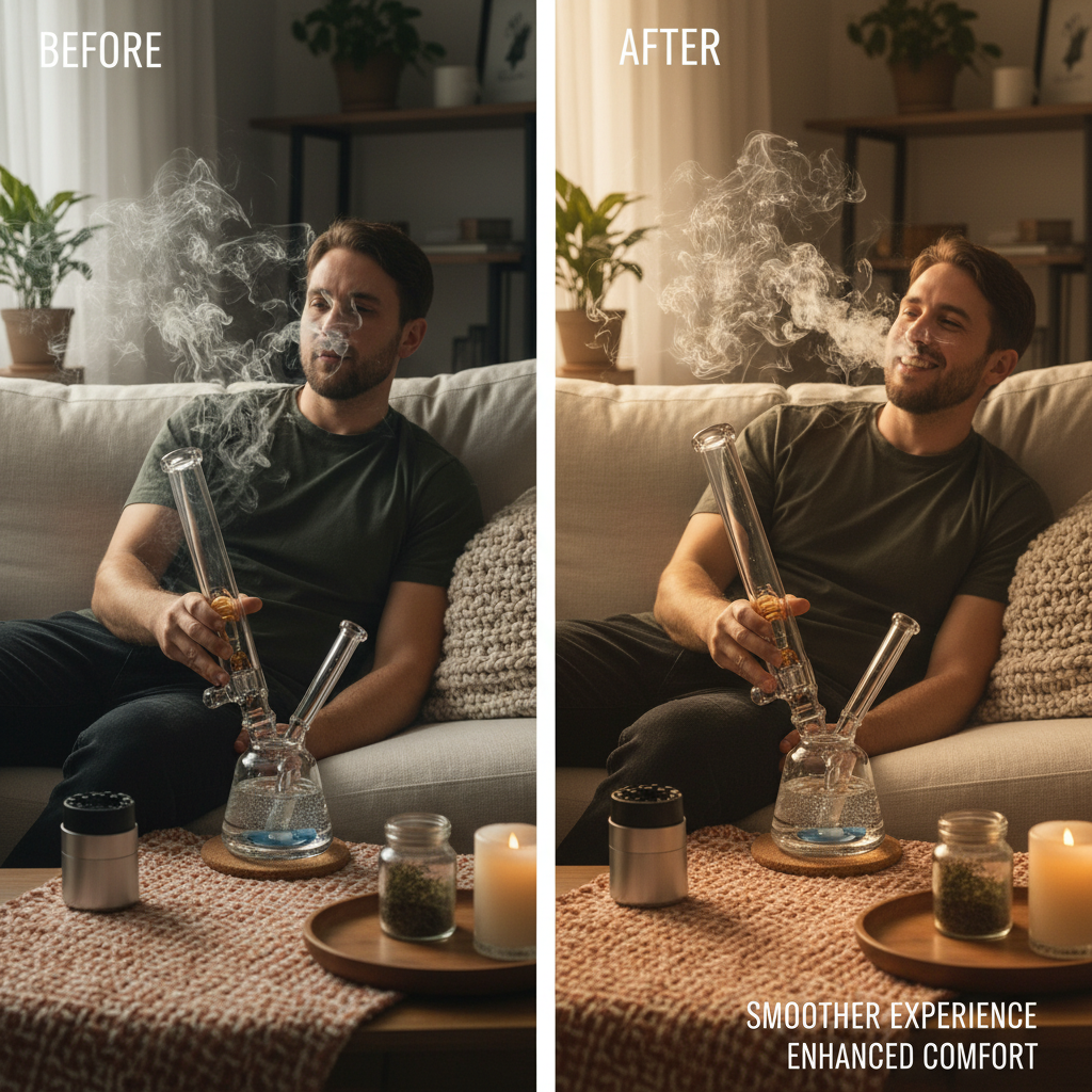Exploring the Benefits of an Inline Perc Straight Tube Bong Experience