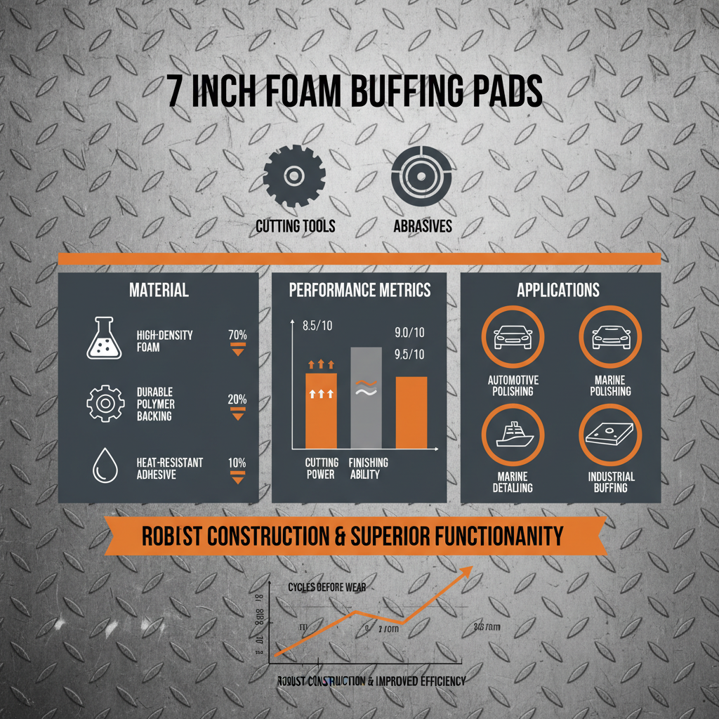 Achieve a Showroom Shine with Premium 7 Inch Foam Buffing Pads