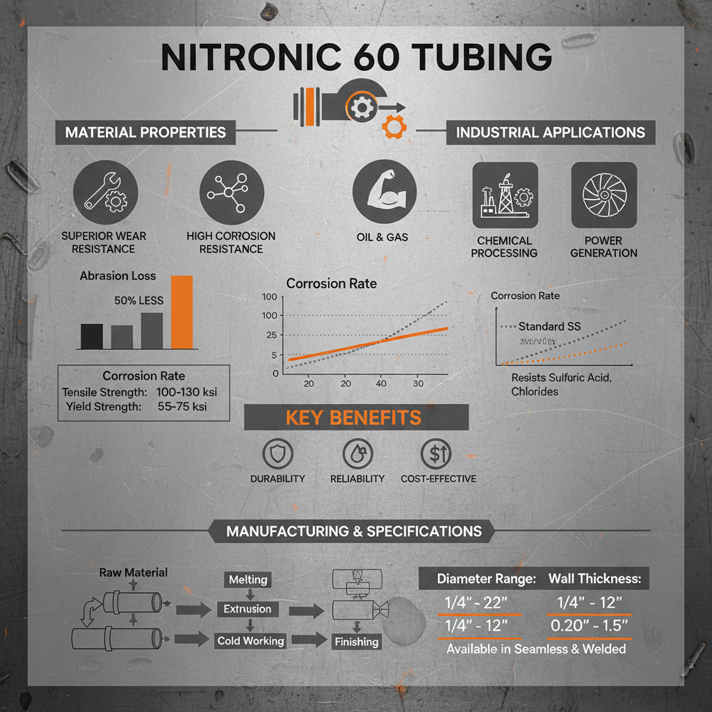 Comprehensive Guide to Nitronic 60 Tubing Properties and Applications