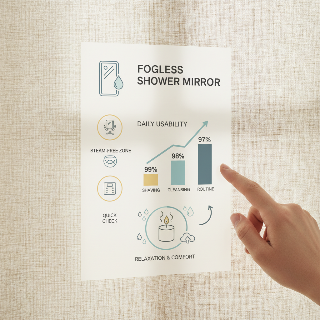 Choosing the Right Fogless Shower Mirror Tall for a Luxurious Experience