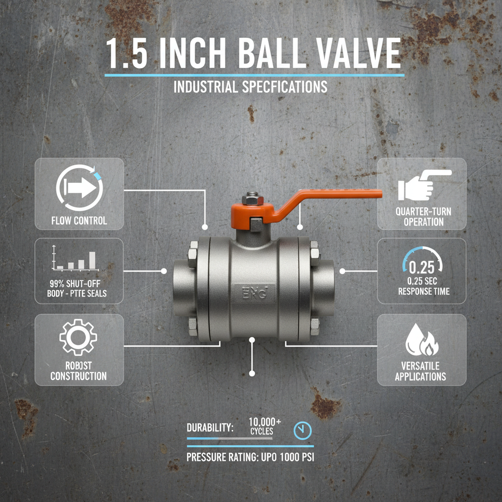 Comprehensive Guide to Selecting the Right 1.5 Inch Ball Valve for Your Needs