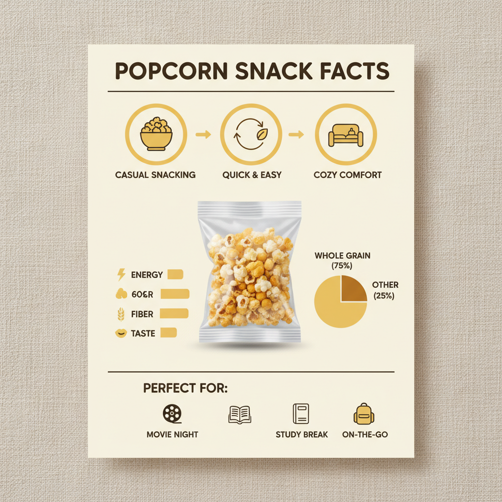 Discover the Convenience and Flavor of India Popcorn Snack Bags