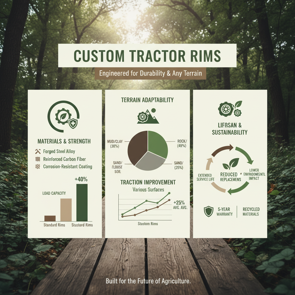 Enhance Agricultural Performance with Durable Custom Tractor Rims