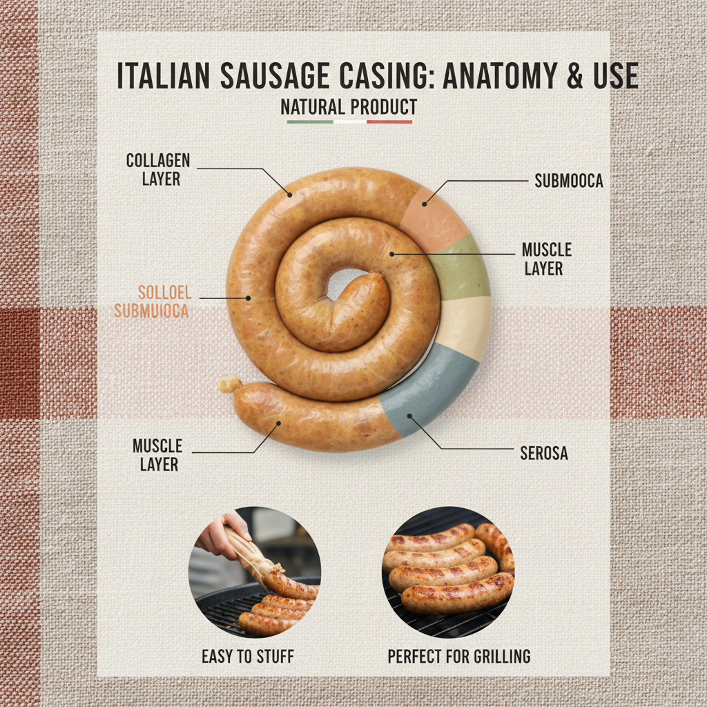 Comprehensive Guide to Italian Sausage Casing Types and Selection Criteria