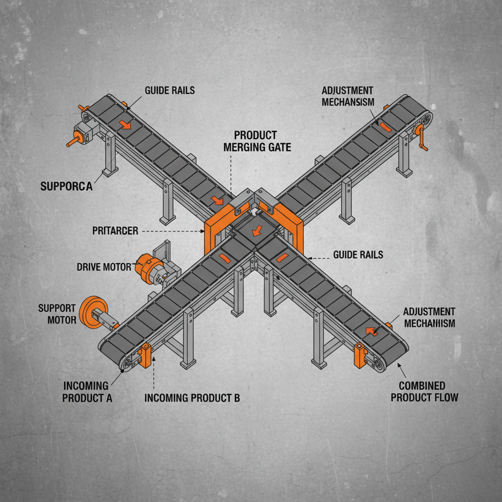 Optimizing Logistics with Advanced Product Merging Conveyor Systems