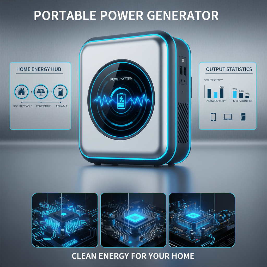 Choosing the Right Portable Power Generator for Home Use and Safety