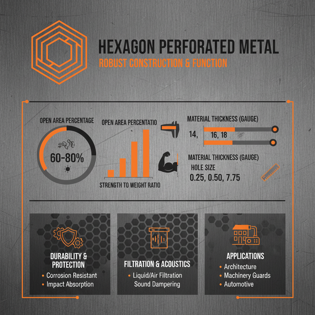Explore the Versatility of Hexagon Perforated Metal Sheet for Diverse Applications