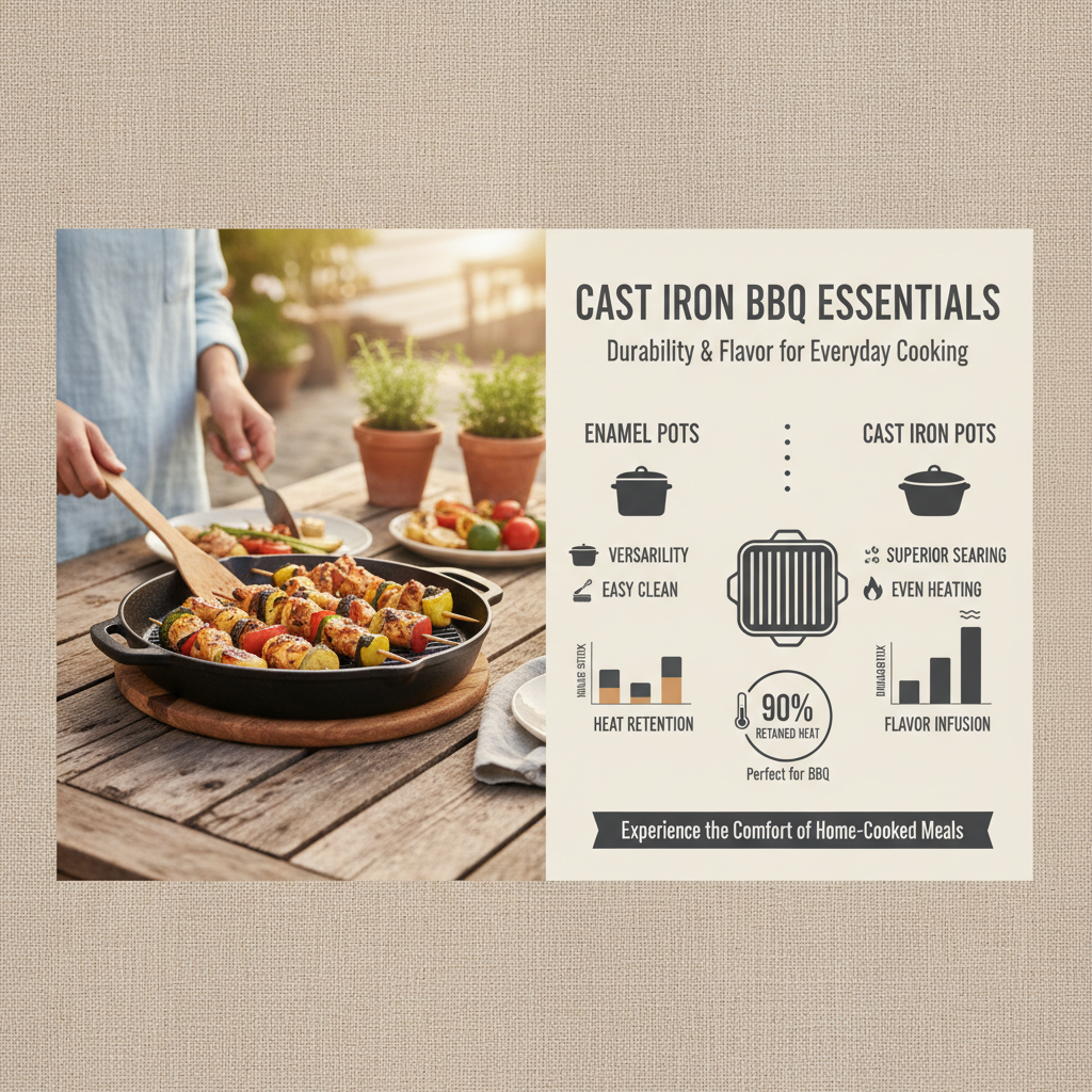 Unleash Flavor with a Premium Cast BBQ for Grilling Excellence