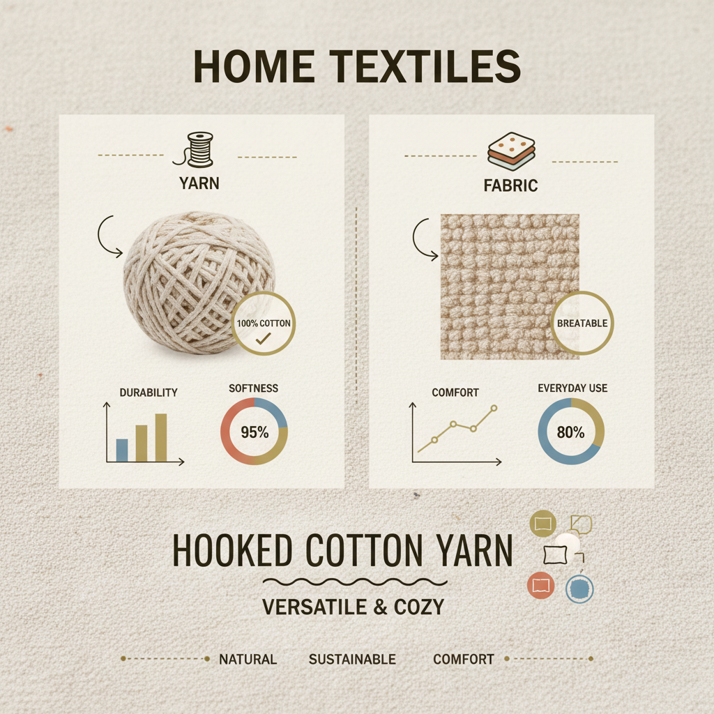 Explore the Versatility of Hooked Cotton Yarn for Your Crafting Projects