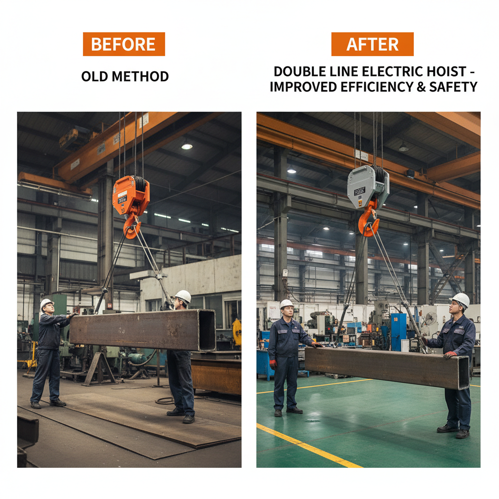 Maximize Lifting Efficiency with a Robust Double Line Electric Hoist Maximize Lifting Efficiency with a Robust Double Line Electric Hoist