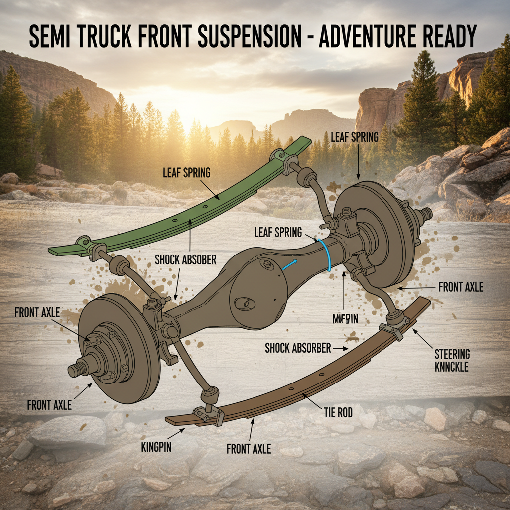 Comprehensive Guide to Semi Truck Front Suspension Parts and Maintenance