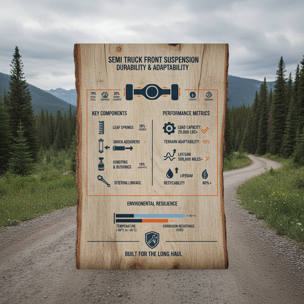 Comprehensive Guide to Semi Truck Front Suspension Parts and Maintenance