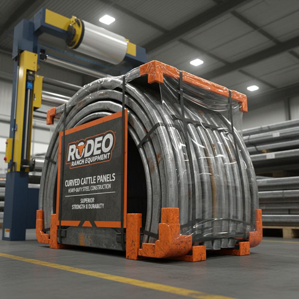 Optimize Livestock Handling with Durable Curved Cattle Panels