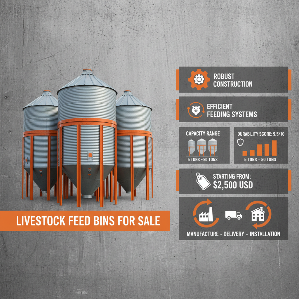 Find Durable Livestock Feed Bins for Sale and Optimize Your Farm