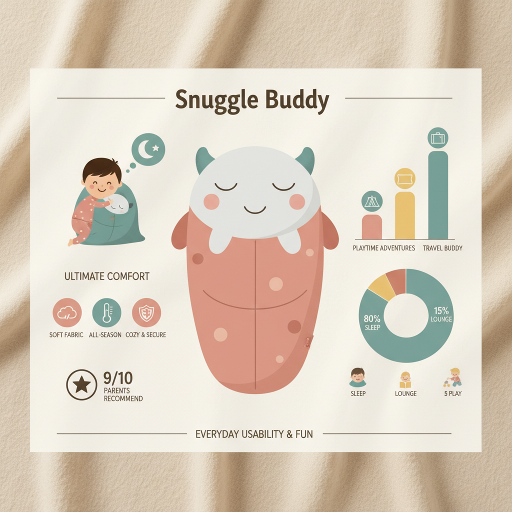 snuggle buddy sleeping bag