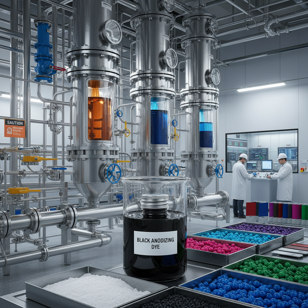 black anodizing dye