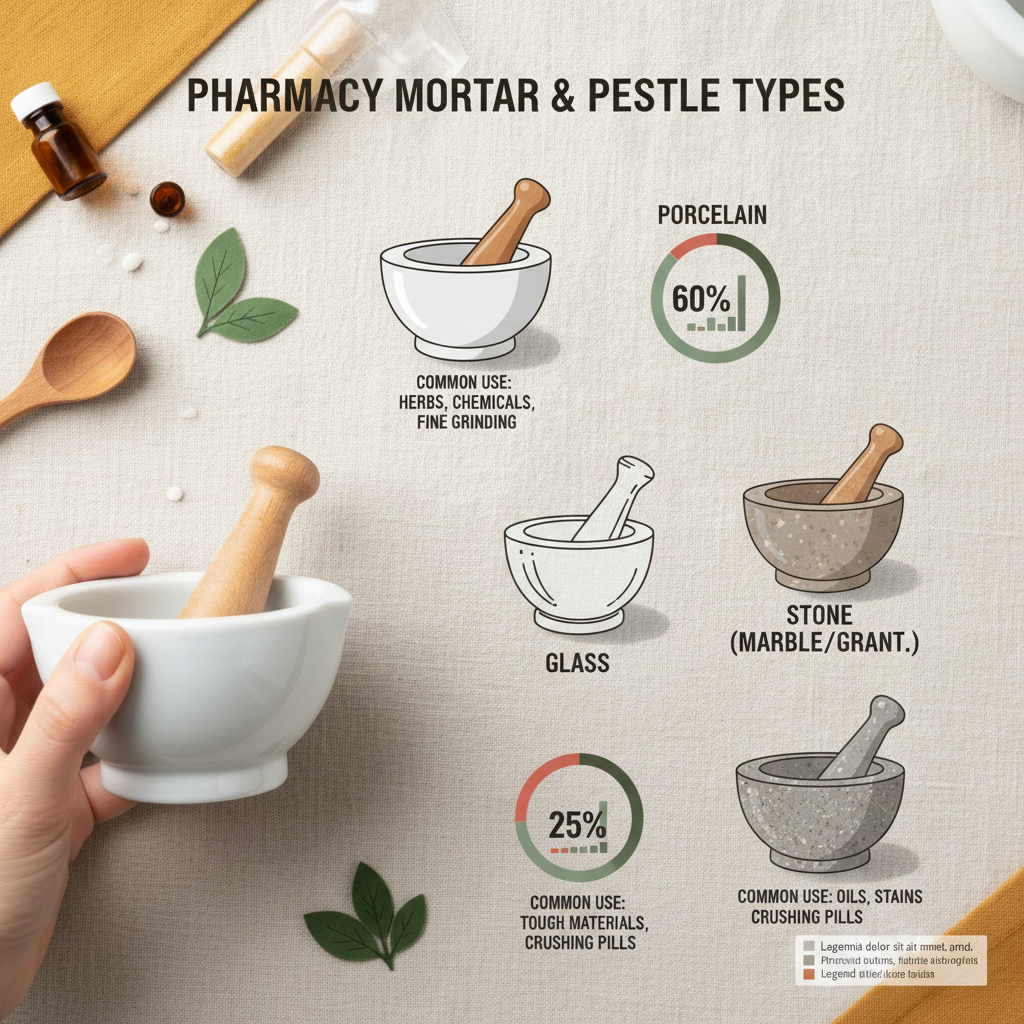 types of mortar and pestle pharmacy