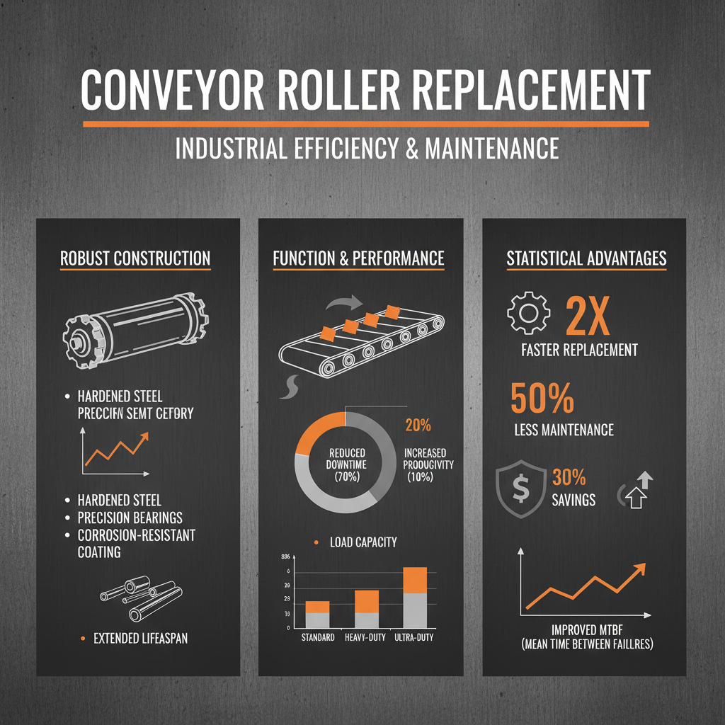 replacement conveyor rollers