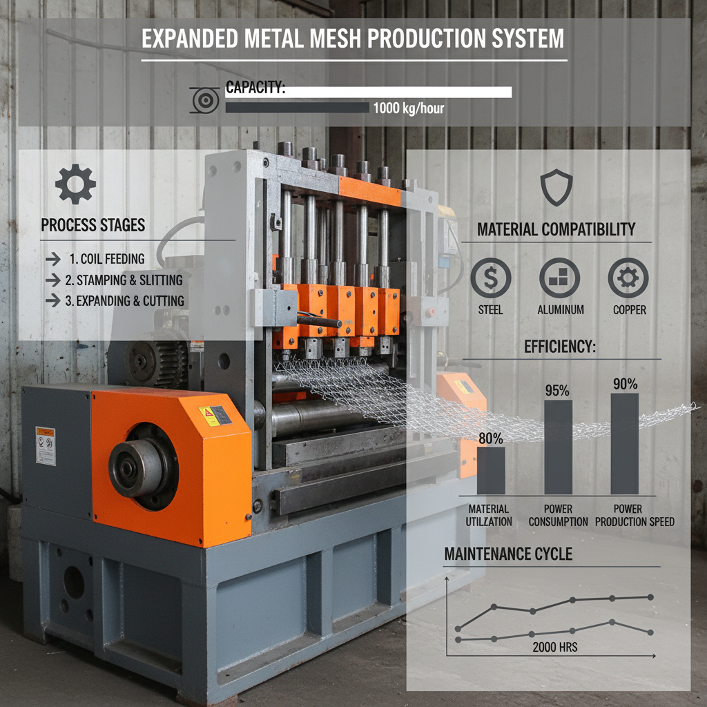 expanded mesh machine