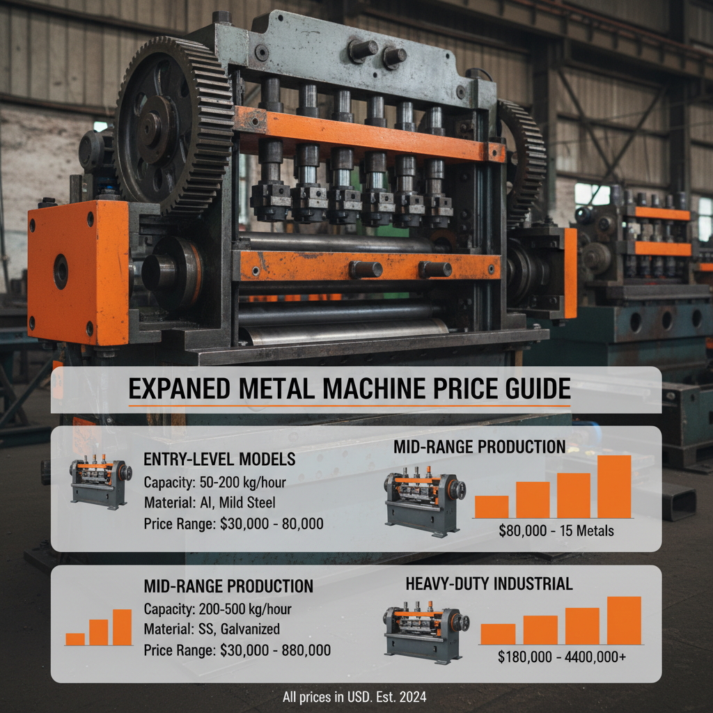 expanded metal machine price