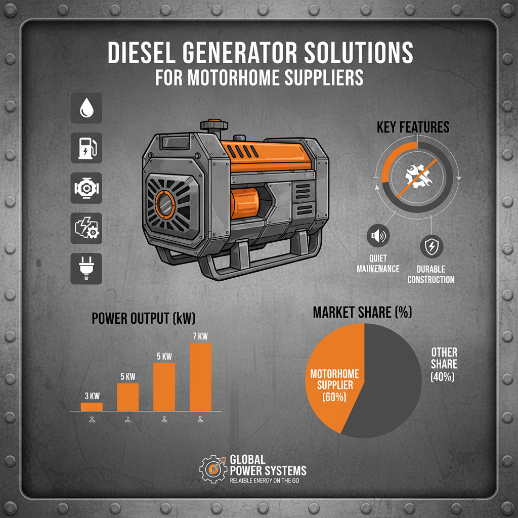diesel generator for motorhome Supplier