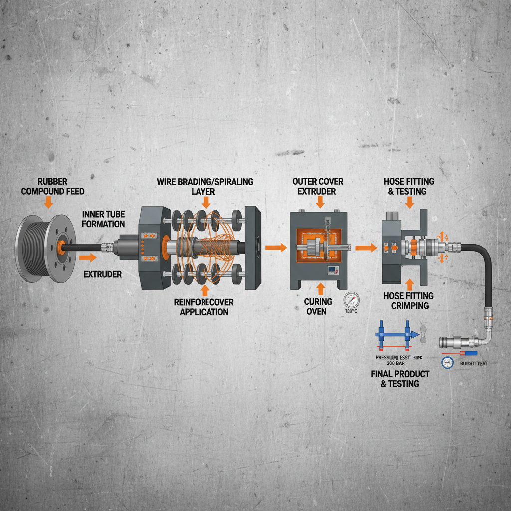 Comprehensive Guide to the Hydraulic Hose Manufacturing Process and Quality Control