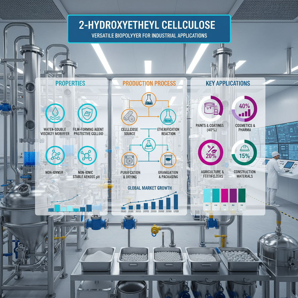 Comprehensive Guide to 2Hydroxyethyl Cellulose Properties and Industrial Applications