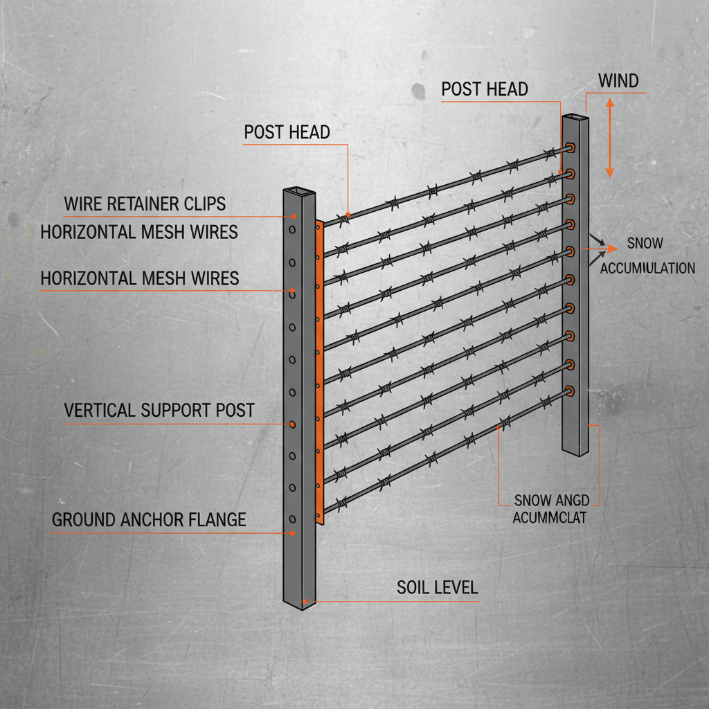 Comprehensive Guide to Durable Metal Snow Fence Posts for Winter Safety