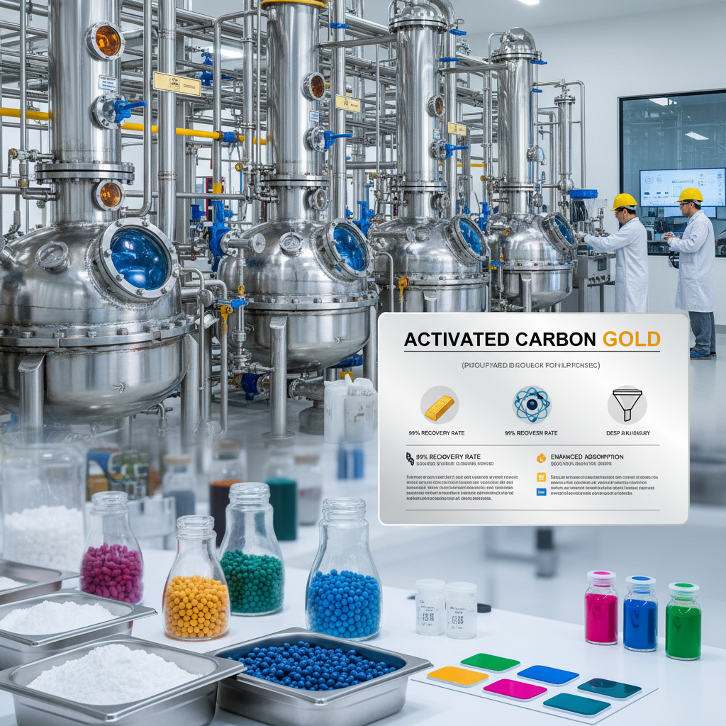 activated carbon gold