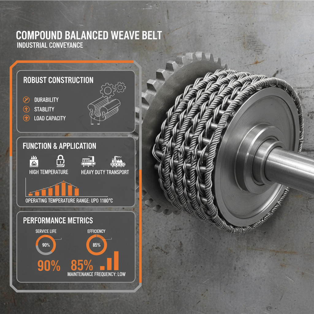 Compound Balanced Weave Belt