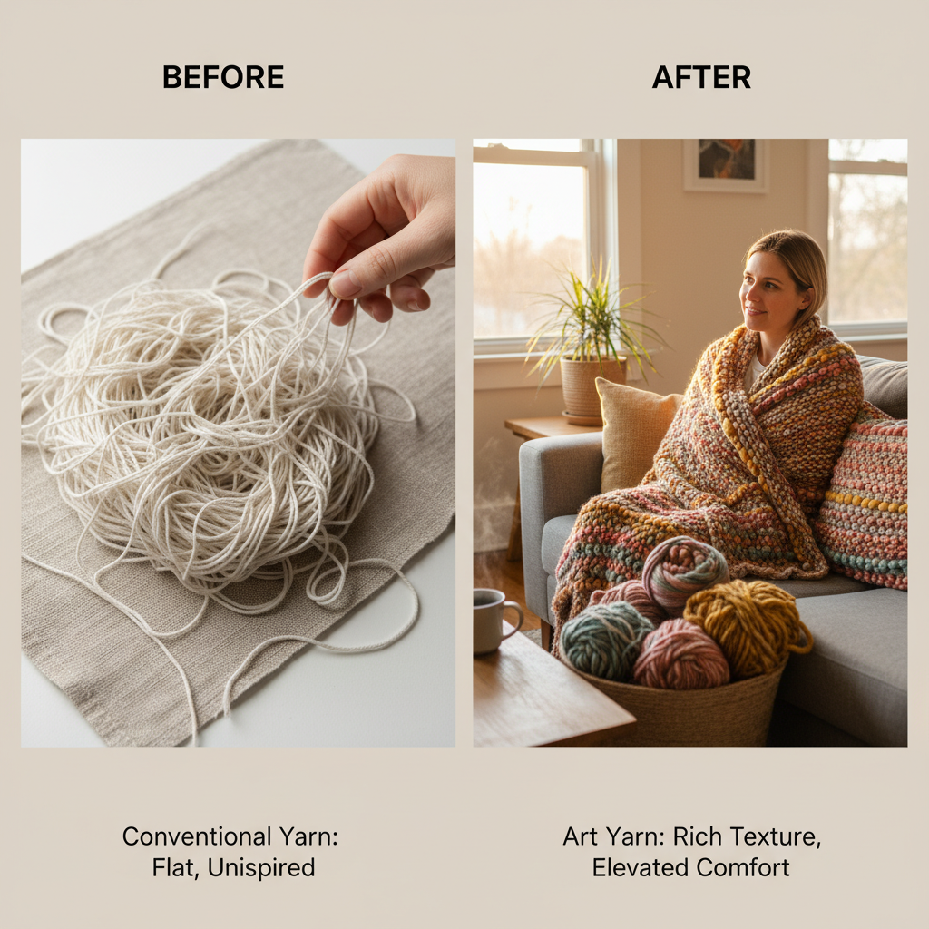 Elevate Your Textiles with Art Yarn Excellence