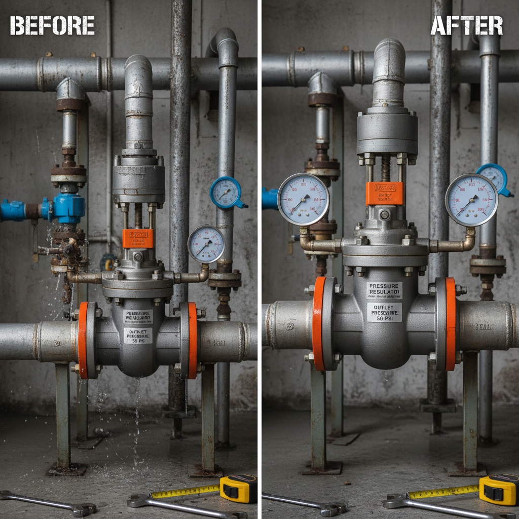 Precision Water Pressure Regulation