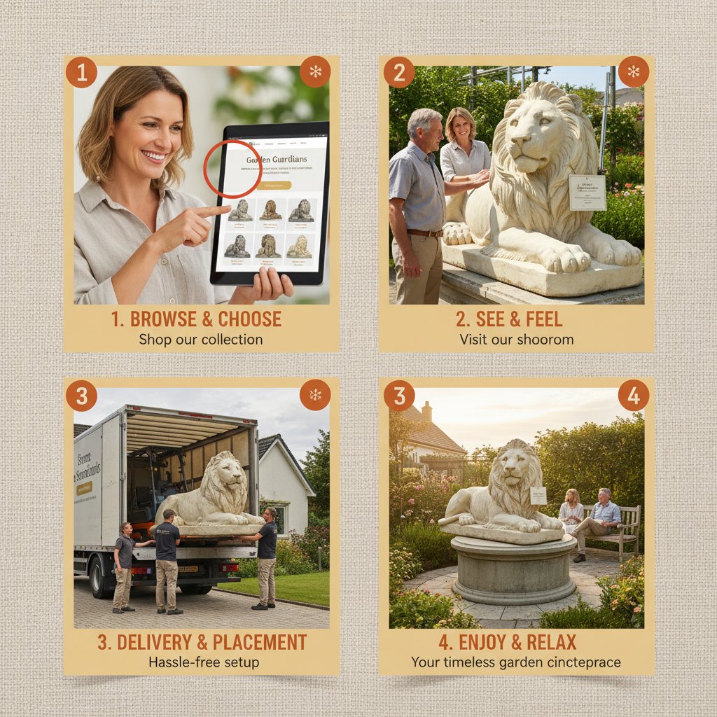 Find the Perfect Large Outdoor Lion Statue for Sale and Enhance Your Space