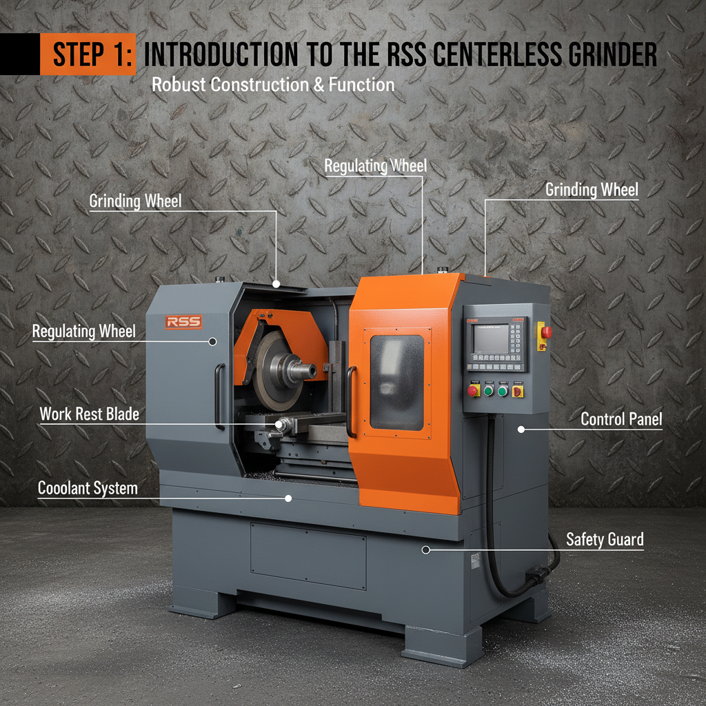 Xielizz RSS Centerless Grinder Products Solutions for Precision Machining