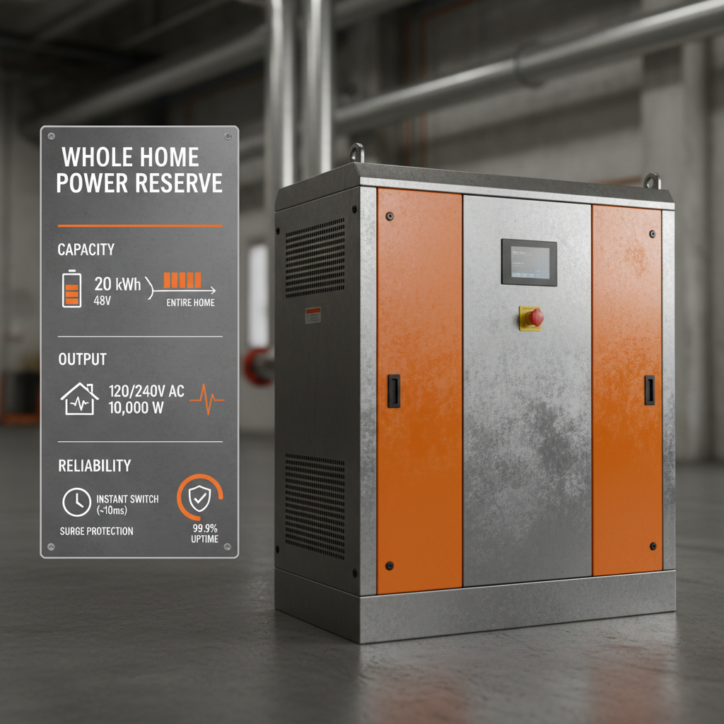 Comprehensive Guide to Whole Home UPS Power Supply for Uninterrupted Living