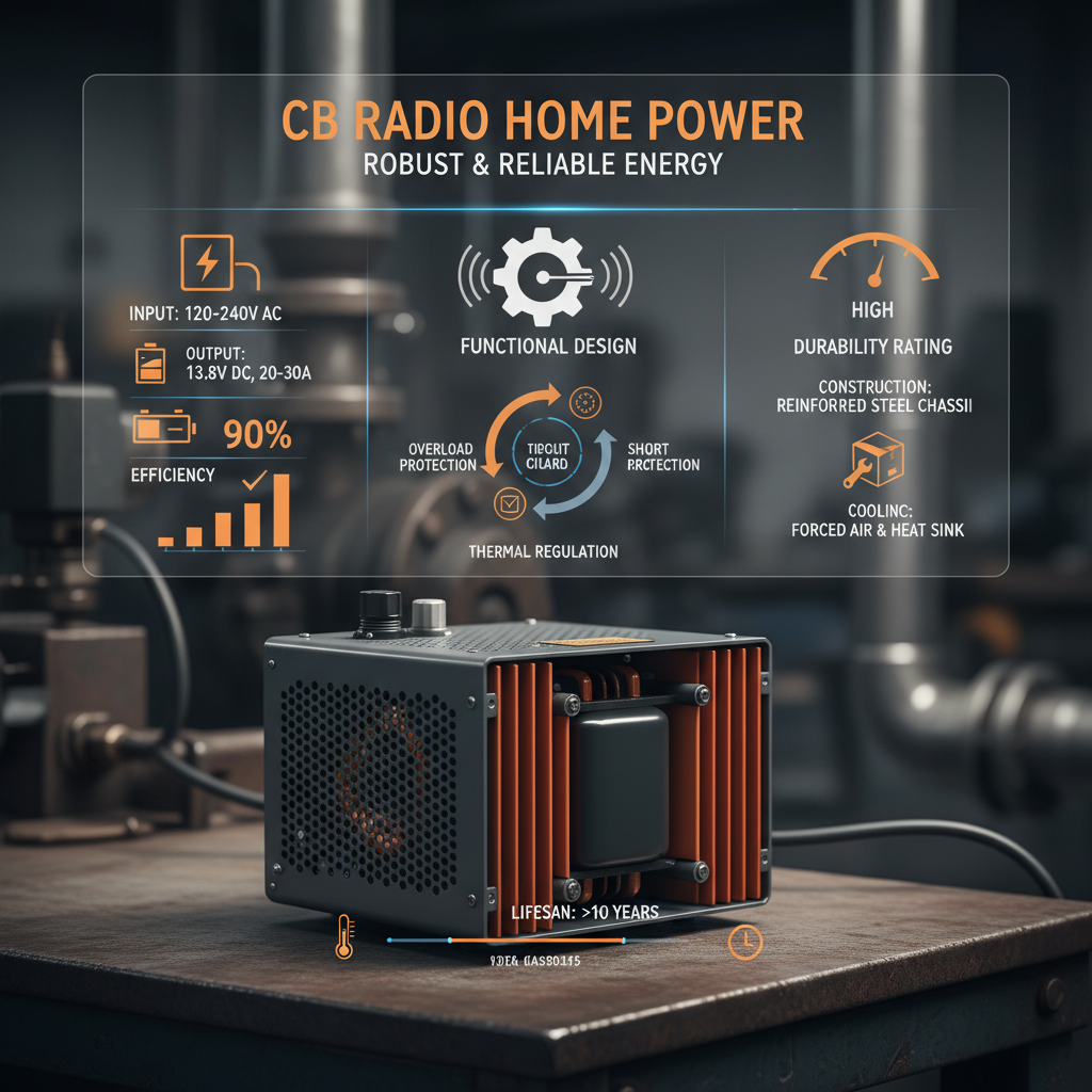 Choosing the Ideal CB Radio Power Supply for Reliable Home Communication