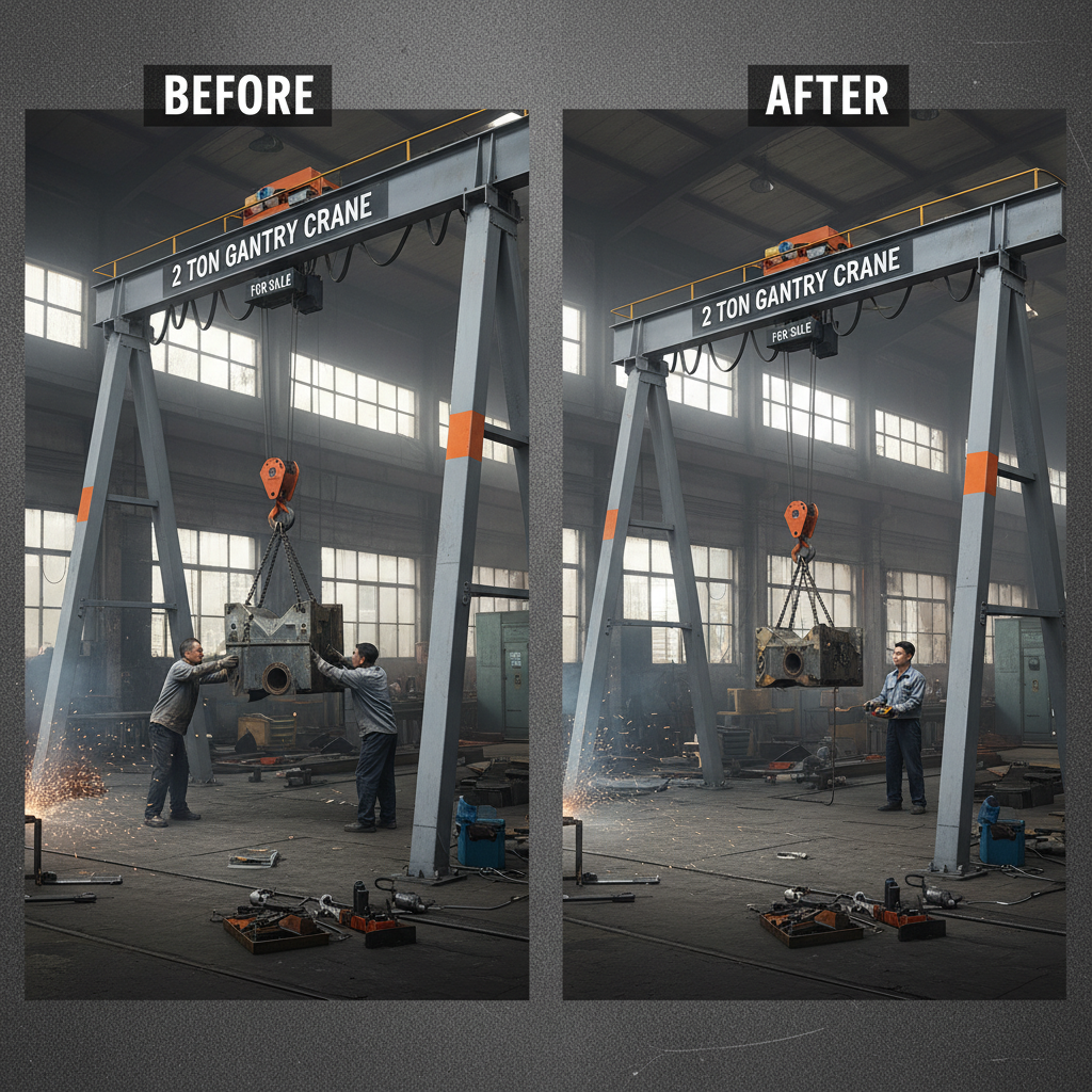Find Your Ideal 2 Ton Gantry Crane for Sale and Maximize Lifting Efficiency