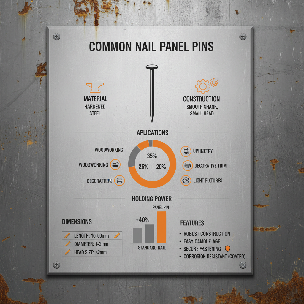 Understanding Common Nail Panel Pins for Woodworking and Craft Projects