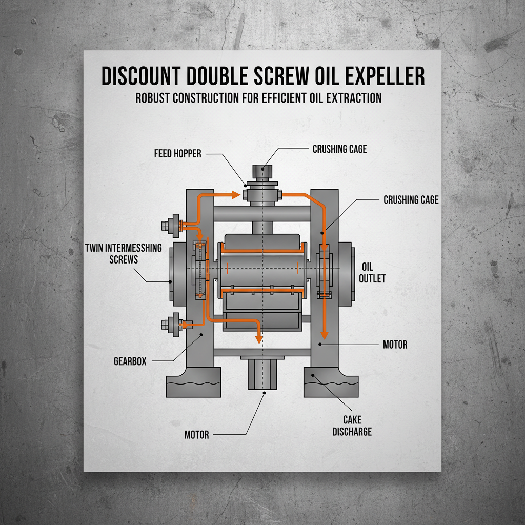 Maximize Oil Yield with a Discount Double Screw Oil Expeller for Efficient Processing