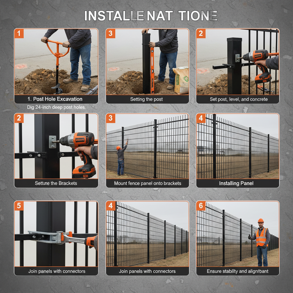 Choosing the Right 7 ft Black Metal Fence for Security and Elegance