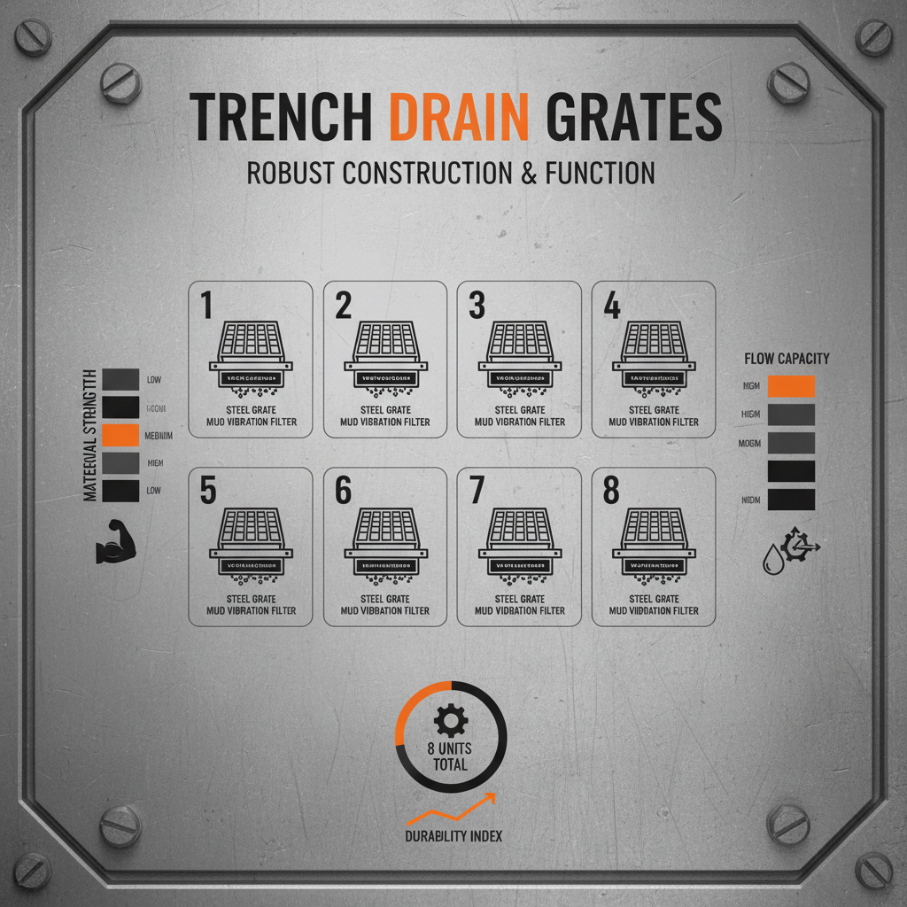 Comprehensive Guide to 8 Trench Drain Grates Selection and Applications