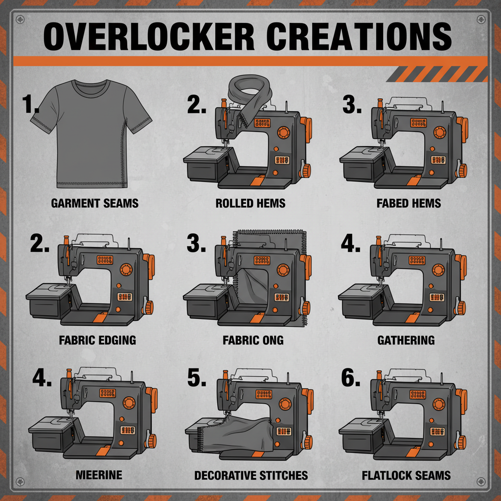 What Can You Make With An Overlocker Exploring Versatile Sewing Projects
