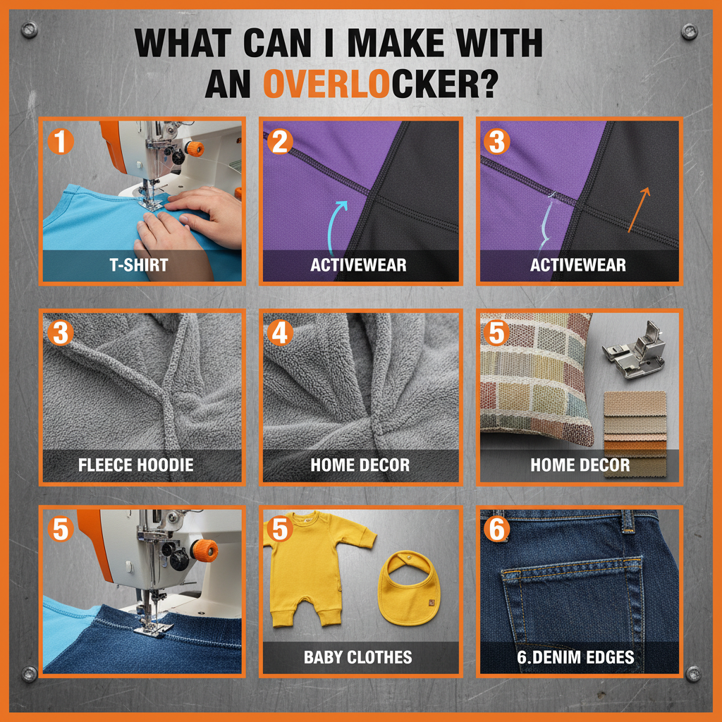 What Can I Make With An Overlocker A Comprehensive Guide To Projects