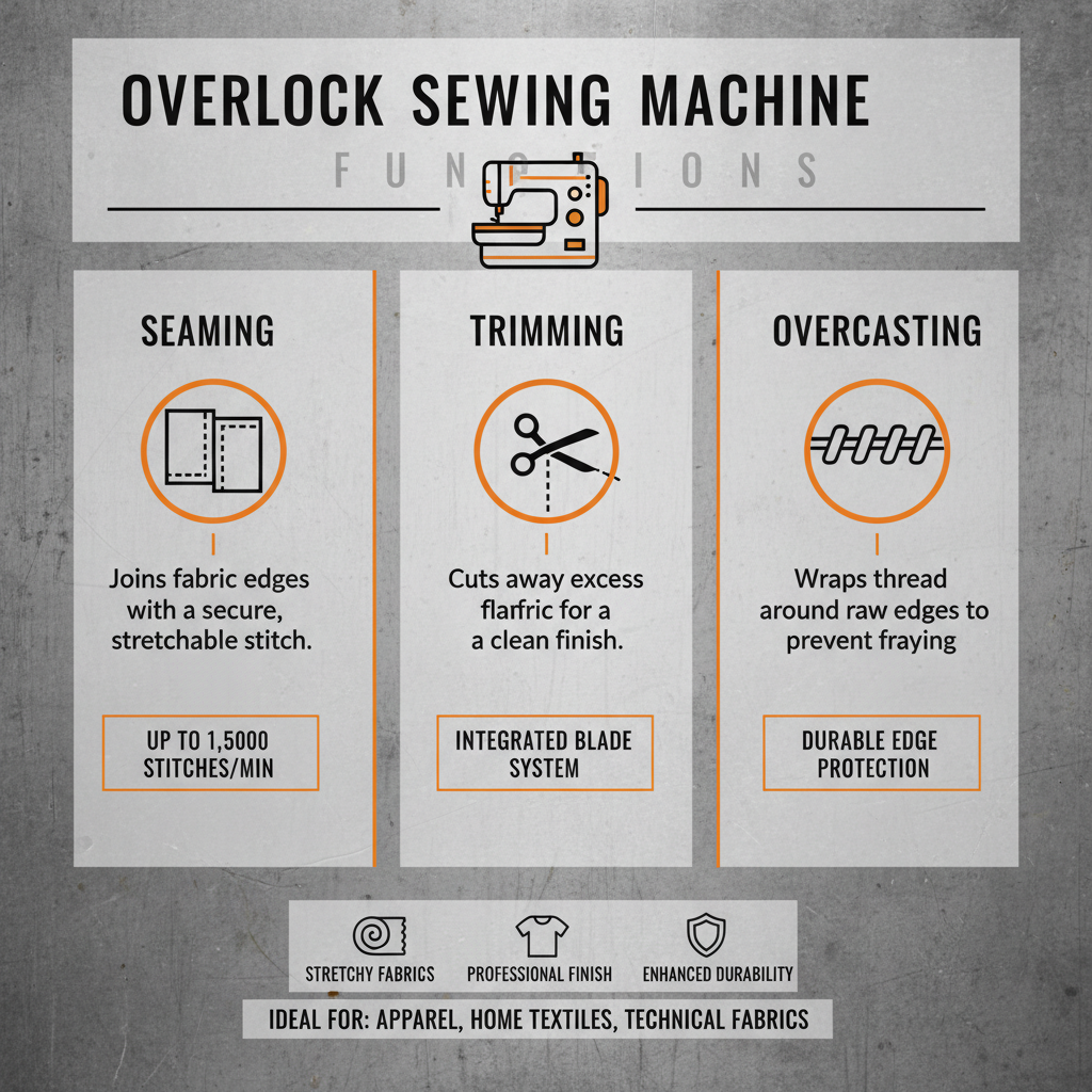 What Does an Overlock Sewing Machine Do A Comprehensive Guide